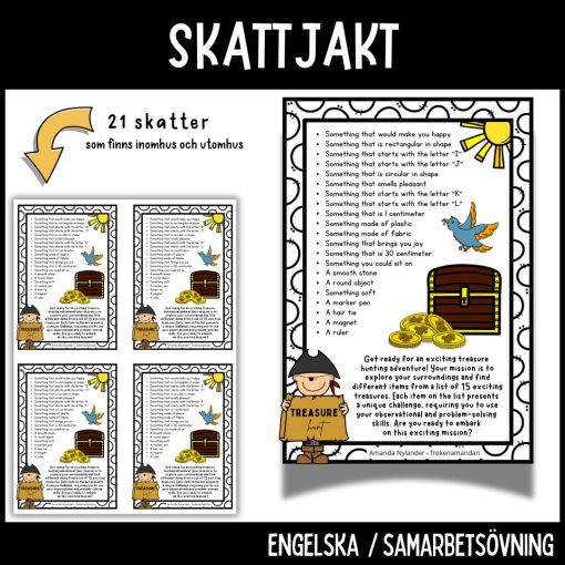 Skattjakt - treasure hunt