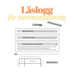 Enkel läslogg för sammanfattning