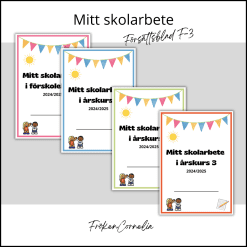 Försättsblad - Mitt skolarbete
