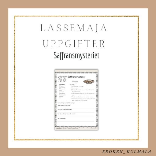 LasseMaja: Saffransmysteriet