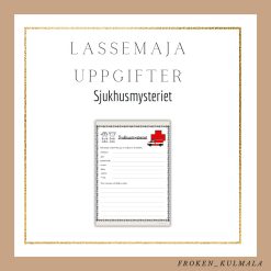 LasseMaja arbetsblad: Sjukhusmysteriet