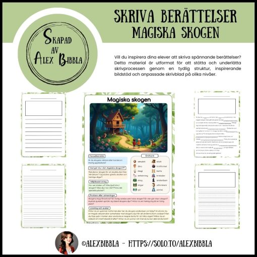 Skriv en berättelse – Magiska skogen
