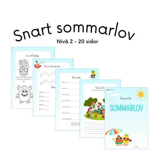 Snart är det sommarlov - nivå 2