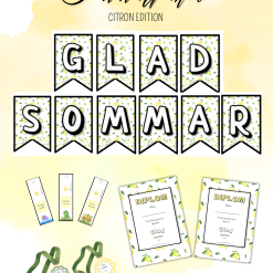 🍋 Citronpaket – somrig pepp till klassrummet! 🍋