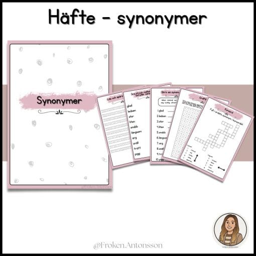Synonymer - arbetshäfte