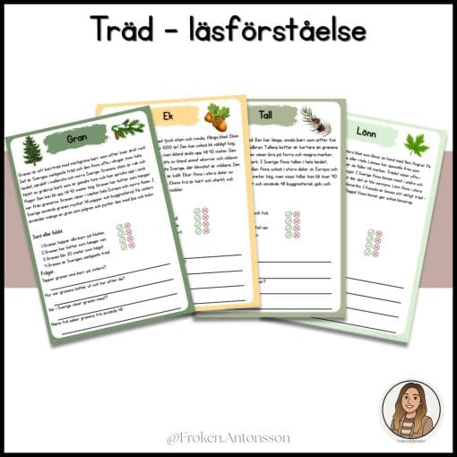 Träd - läsförståelse
