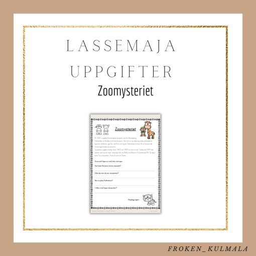 LasseMaja arbetsblad: Zoomysteriet