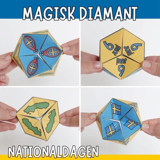 Sveriges nationaldag - magisk diamant