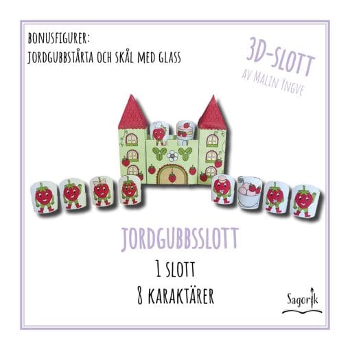 3d-pyssel Jordgubbsslott