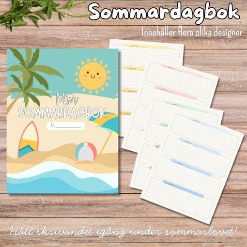Sommardagbok - håll igång skrivandet i sommar!