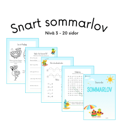 Snart är det sommarlov - nivå 3