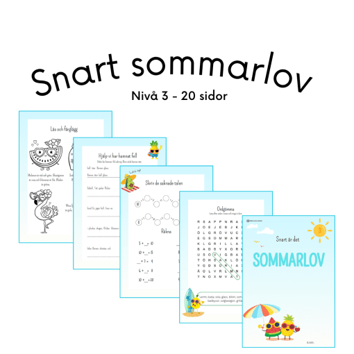Snart är det sommarlov - nivå 3