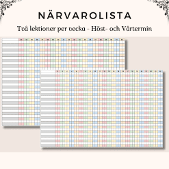 Närvarolista