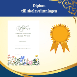 Diplom skolavslutning 2025