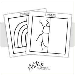 Symmetri - svartvita bilder