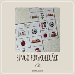 Bingo förskolegården