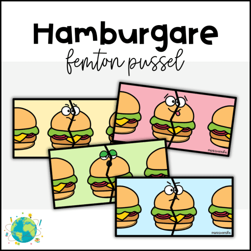 Hamburgare - Pussel