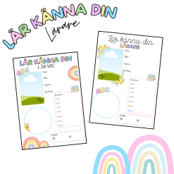Lär känna din lärare