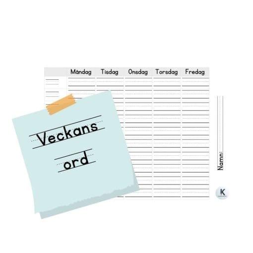 Veckans ord PAKET