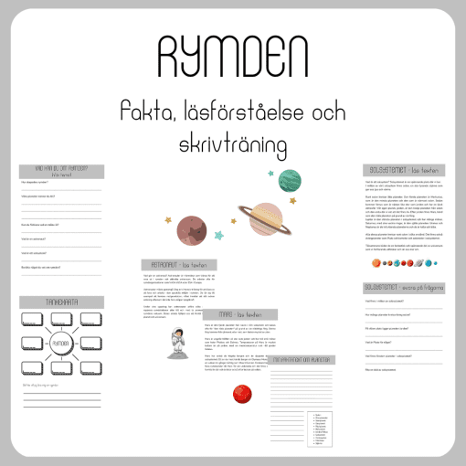 Häfte rymden