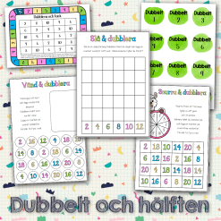 Dubbelt och hälften - spel