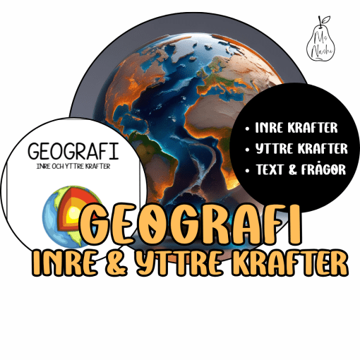 Geografi: Inre och yttre krafter arbetshäfte