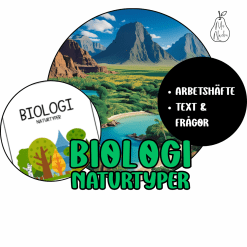 Biologi: Naturtyper arbetshäfte