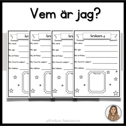 Vem är jag? - Engelska