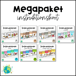 Megapaket - Instruktionskort