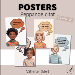 Posters: Peppande citat