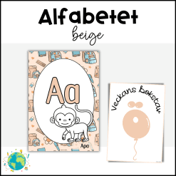 Alfabetet - Beige