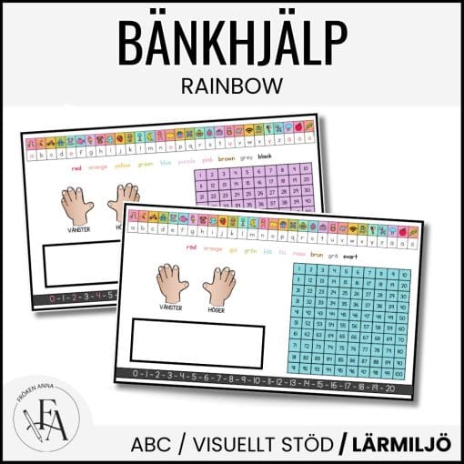 Bänkhjälp | Rainbow