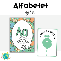 Alfabetet - Grön