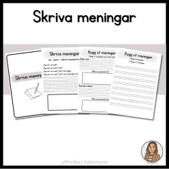 Bygga ut meningar