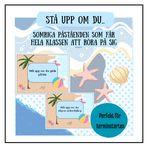 Stå upp om du... Rolig uppstart efter sommarlovet