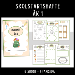 Häfte för skolstart åk 1
