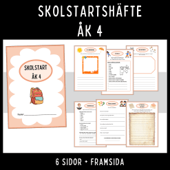Häfte för skolstart åk 4