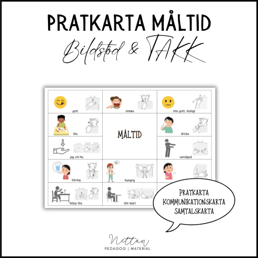 Pratkarta måltid