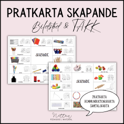 Pratkarta skapande/ateljé