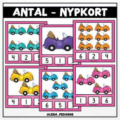 Antal bilar – nypkort