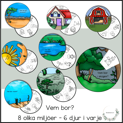 Vem bor? 8 snurror