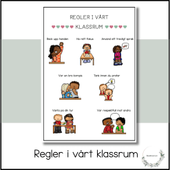 Regler i vårt klassrum