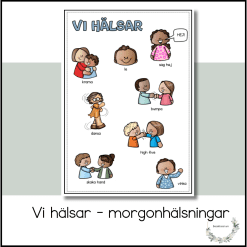 Vi hälsar - morgonhälsningar