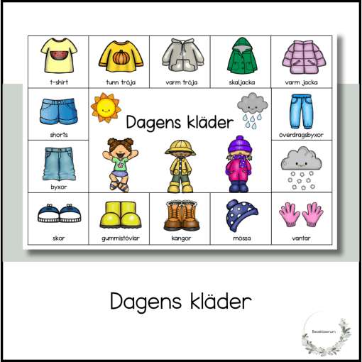 Dagens kläder