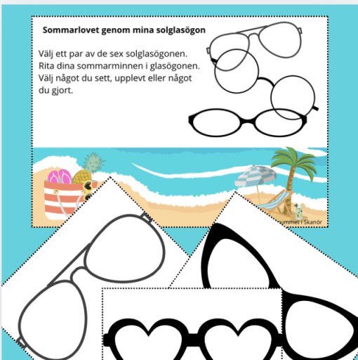 Sommarlovet genom mina solglasögon