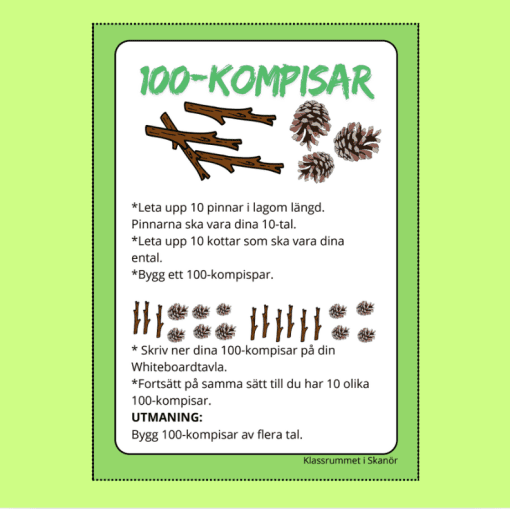 Bygg 100-kompisar
