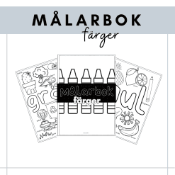 Målarbok - färger
